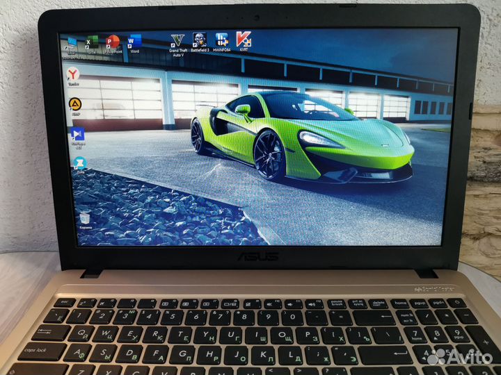 Игровой Asus Intel Silver/MX110 2GB/4GB/SSD256GB