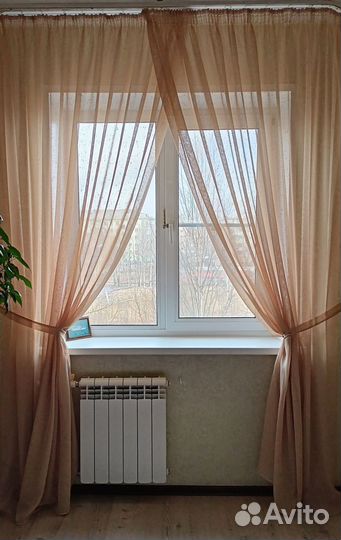 Штора тюль новая 4,5 метра