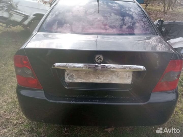 Задний бампер Geely Ck (отака ) черный