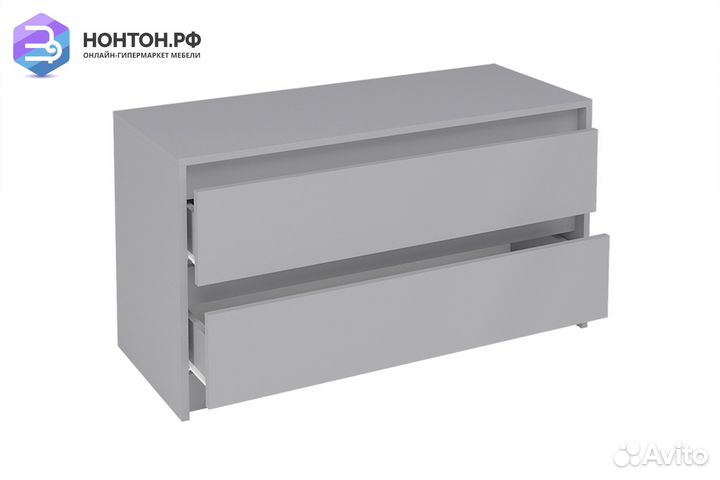 Тв-тумба Айден 1000 шифер серый