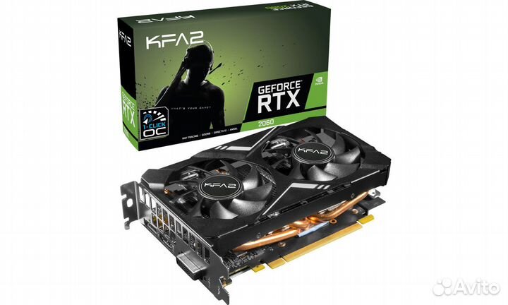 Видеокарта RTX 2060 core 1-Click OC