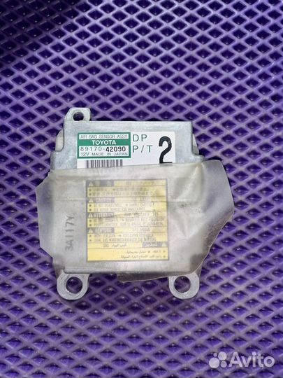 Блок управления AIR BAG Toyota RAV4