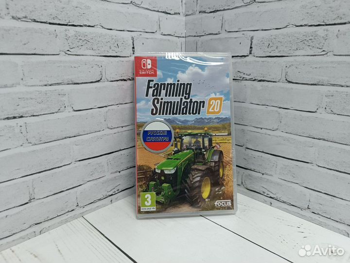 Игра Farming Simulator 20 для Nintendo Switch