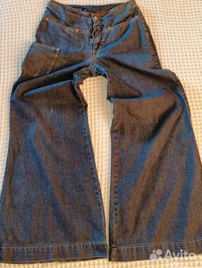 Джинсы клеш винтаж y2k