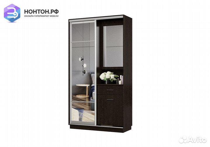 Прихожая-купе Агена мини венге