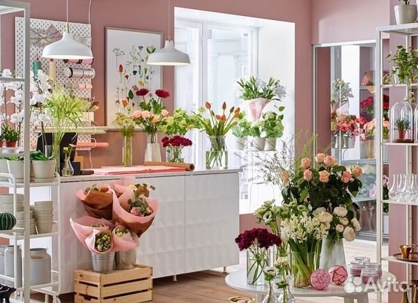 Цветочный магазин / Стильный ремонт