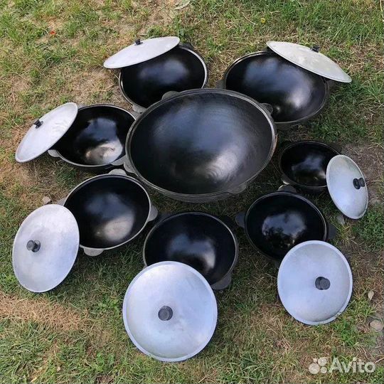 Казан чугунный узбекский