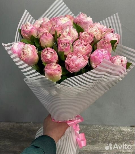 Пионы Цветы Букеты