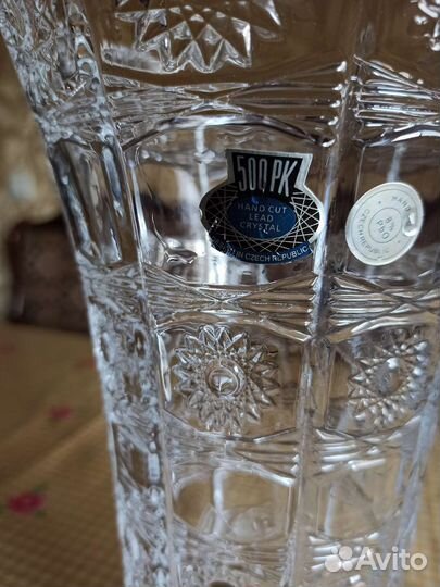 Хрустальная ваза