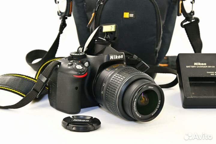 Nikon D5100 16.2MP японская зеркалка Kit 18-55