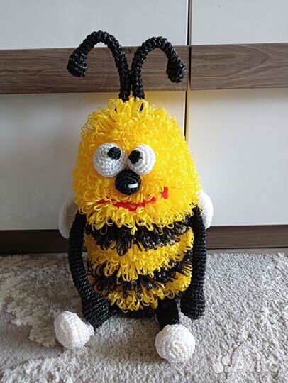 Мочалка игрушка - шмель Жоржик