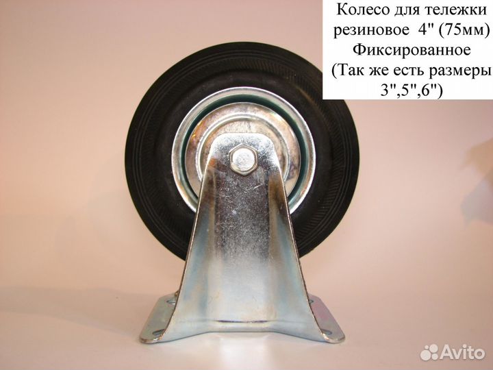 Колесо для тележки, мебельное