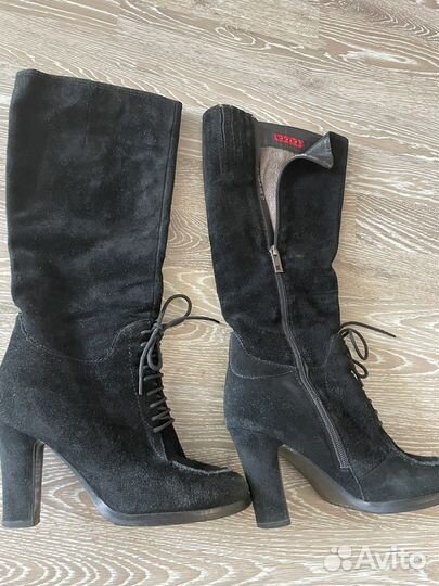 Сапоги зимние натуральные