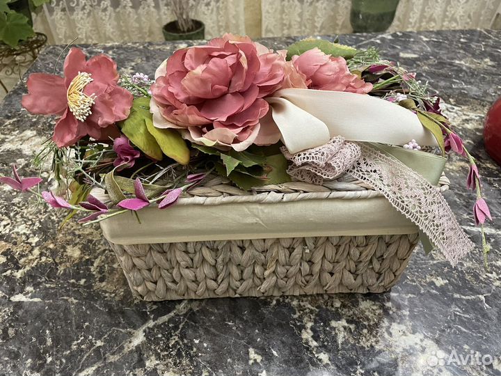 Корзина плетеная