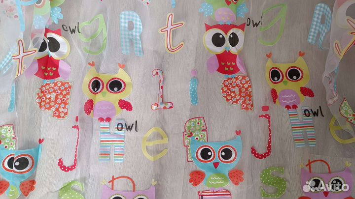 Тюль в детскую