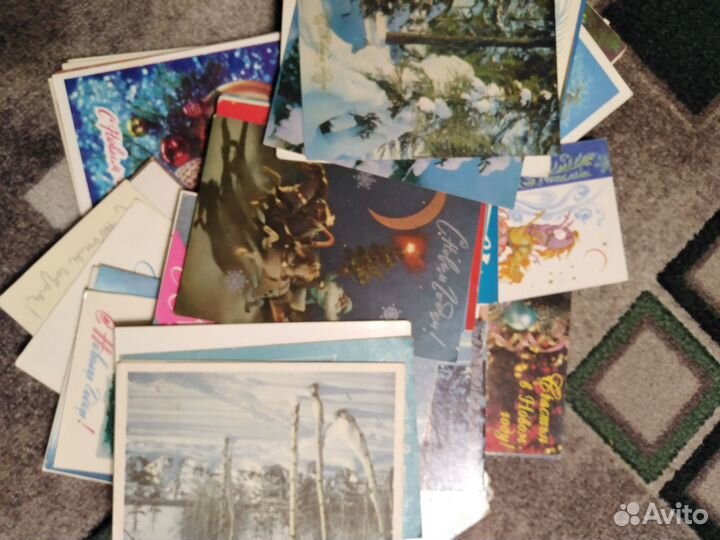 Открытки новогодние СССР