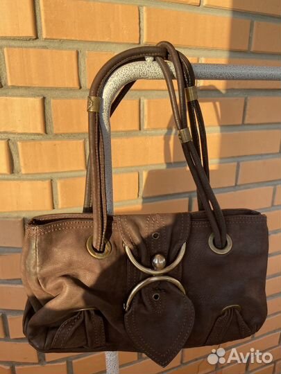 Сумка багет женская Emporio Armani винтаж