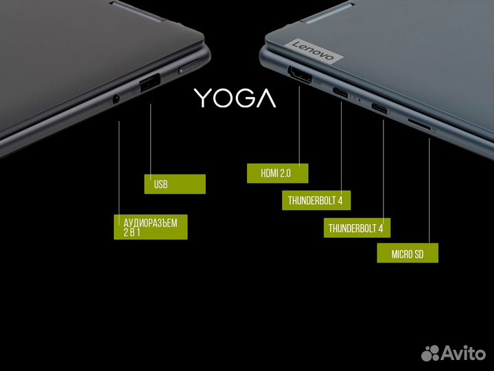 Ноутбук Lenovo Yoga 7 14’’ i7 1240 16GB 512GB 2.2K