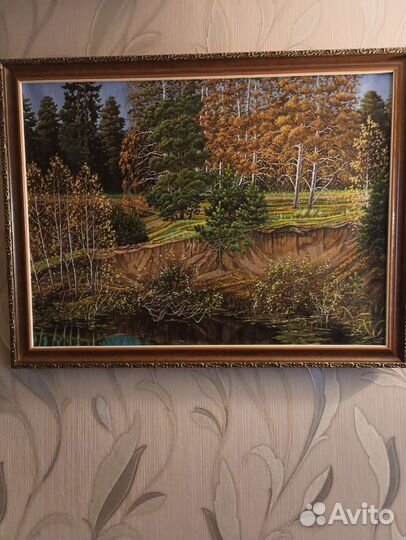 Картина маслом на холсте 