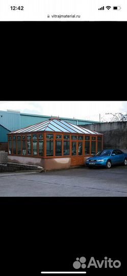 Остекление веранд беседок террас