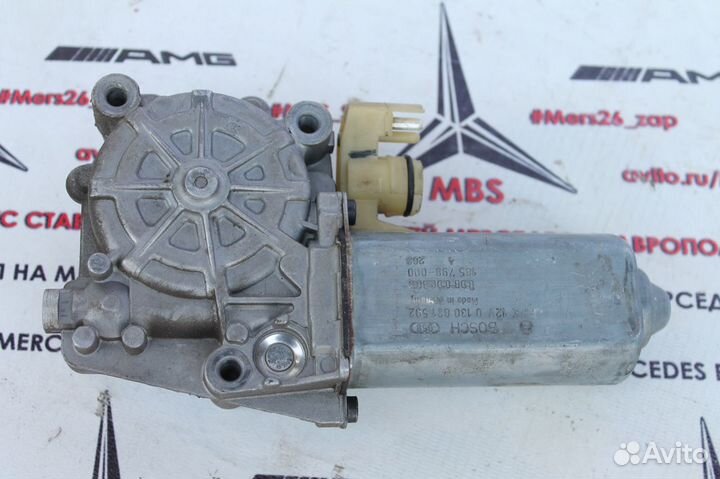 Моторчик стеклоподъемника зад лев w140 мерседес