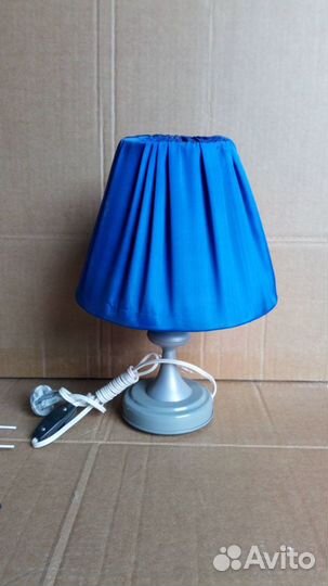Советские настольные светильники с абажуром