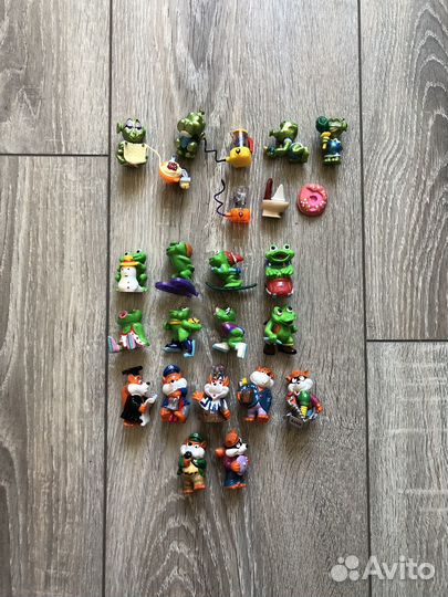 Киндер сюрприз игрушки 90-х