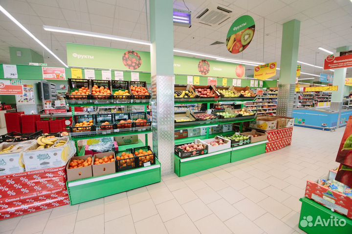 Арендный бизнес с сетевым продуктовым ретейлером