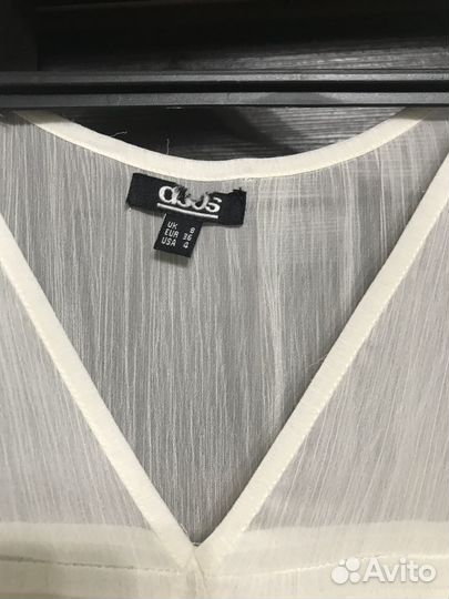 Вечерний нарядный воздушный топ р S ASOS