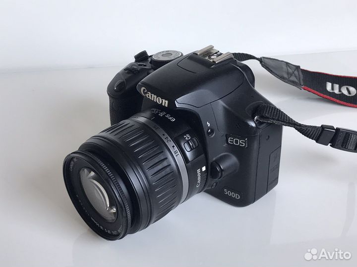 Canon 500d kit 18-55mm / 16мп, full-hd