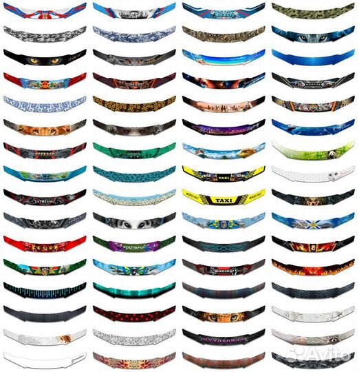 Дефлектор капота Subaru Impreza G4 V пок. правый