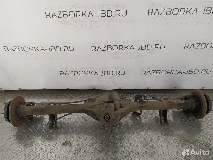 Задний мост Ford Transit 06-13 односкатный
