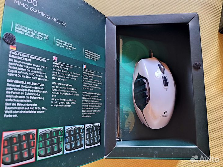 Проводная MMO мышь Logitech G600