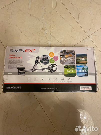 Металлоискатель nokta makro simplex plus