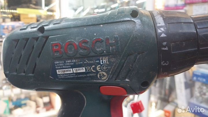 Шуруповерт bosch GSR 12-2