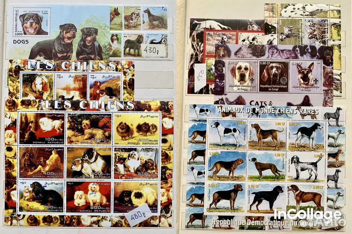 Марки фауна