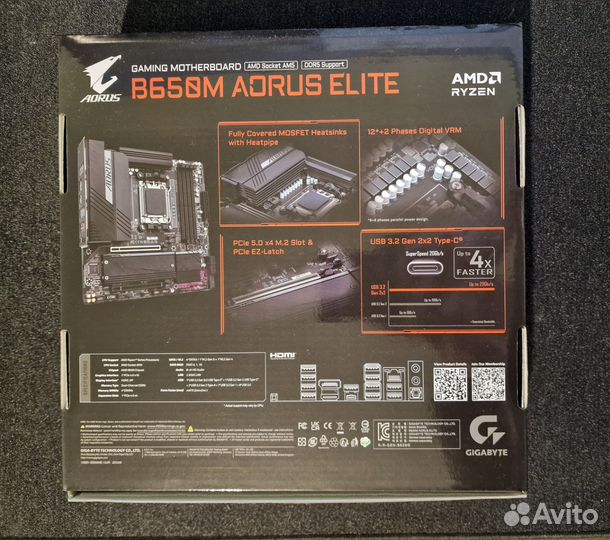 Материнская плата B650m Aorus Elite AM5