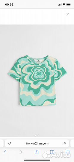 Футболки на девочку H&M