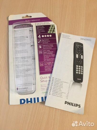 Пульт ду philips универсальный новый
