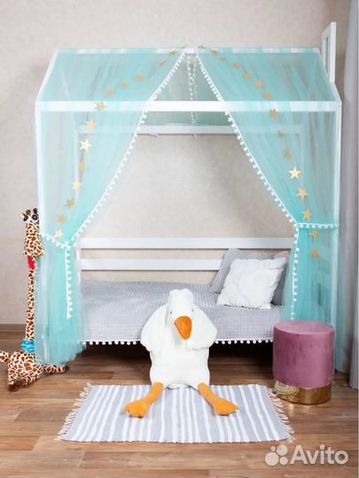 Балдахин на кровать домик 160 на 80