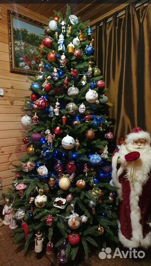 Ель искуственная 210 б/у