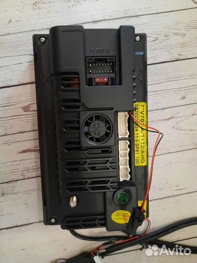 Магнитола 2 din android 10, 7 дюймов с охлаждением