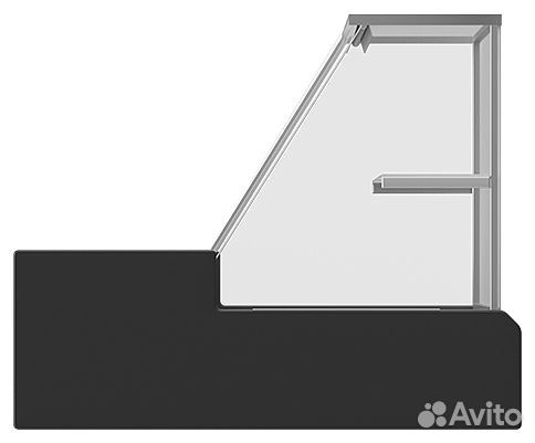 Витрина холодильная Арктика пнк 100 У