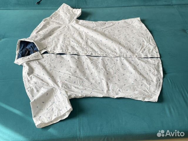 Finn Flare Новая мужская сорочка xl с якорями