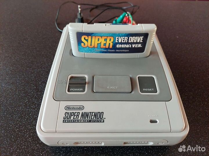 Snes приставка флешка Super Nintendo pal