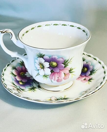 Чайная пара Royal Albert октябрь, январь