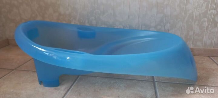Ванночка + термометр Chicco (голубая)