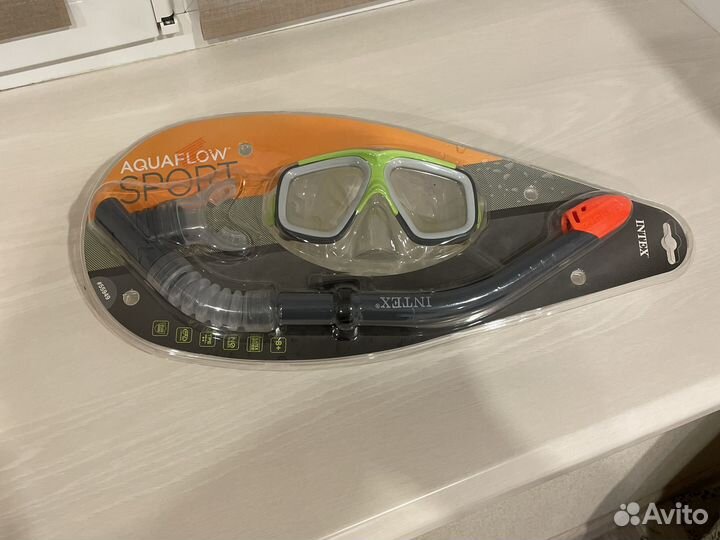 Детский набор для ныряния, маска, трубка