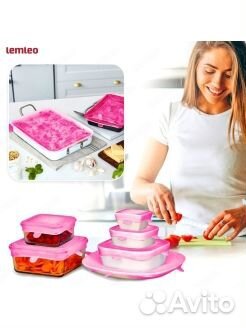 Новый набор силиконовых крышек 6шт