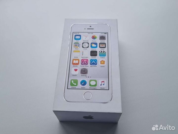 Коробка от телефона iPhone 5s